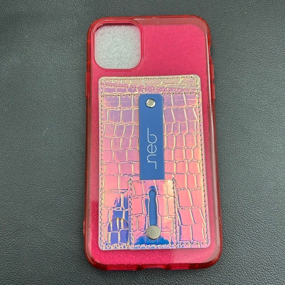 iPhone 11 Pro Max case brand new clear pink